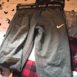 Nike cuffed sweats